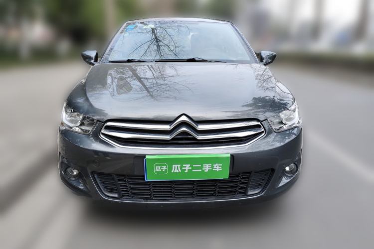 Used Citroen Elysee 2015 Zhishang Edition 1.6L Manual Fashion Model Front