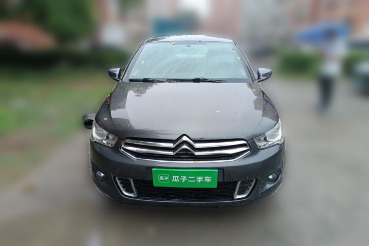 Used Citroen Elysee 2015 Zhishang Edition 1.6L Manual Fashion Model Front