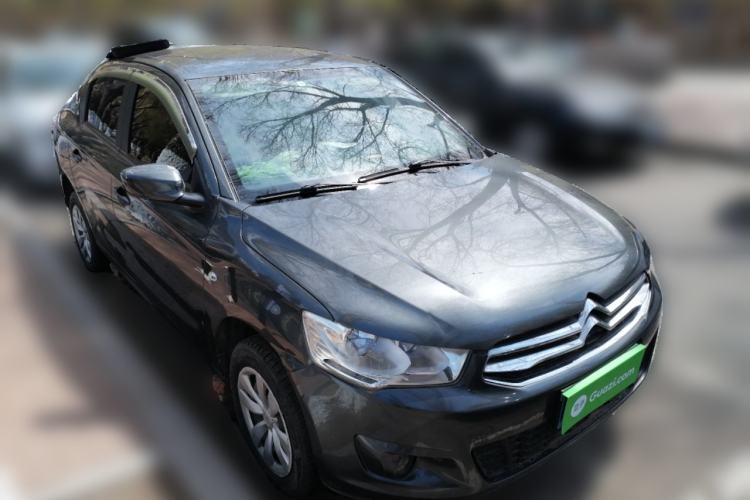 Used Citroen Elysee 2015 Qishang Edition 1.6L Automatic Fashion Model Front Right 45 Deg