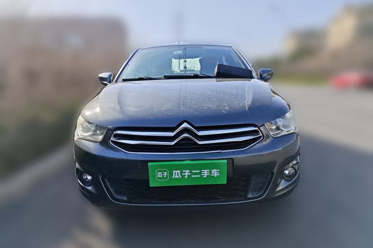 Used Citroen Elysee 2015 Zhishang Edition 1.6L Manual Fashion Model Front