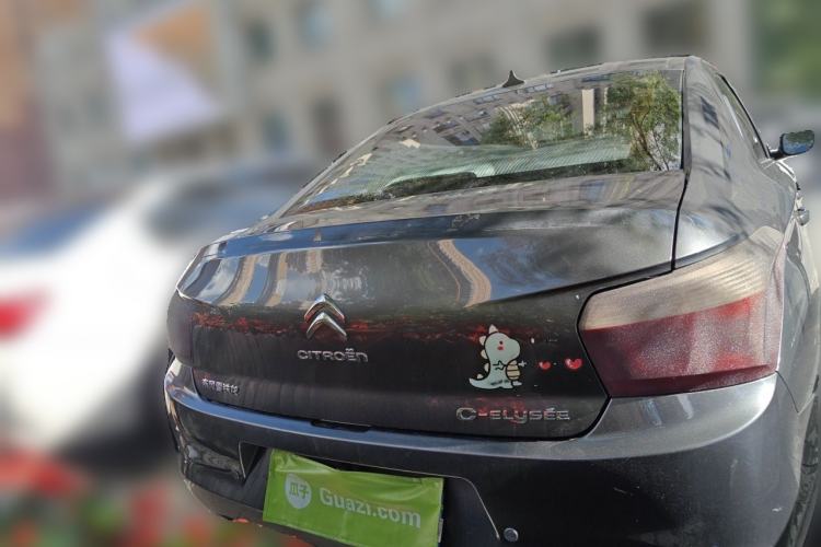 Used Citroen Elysee 2015 Qishang Edition 1.6L Automatic Fashion Model Rear