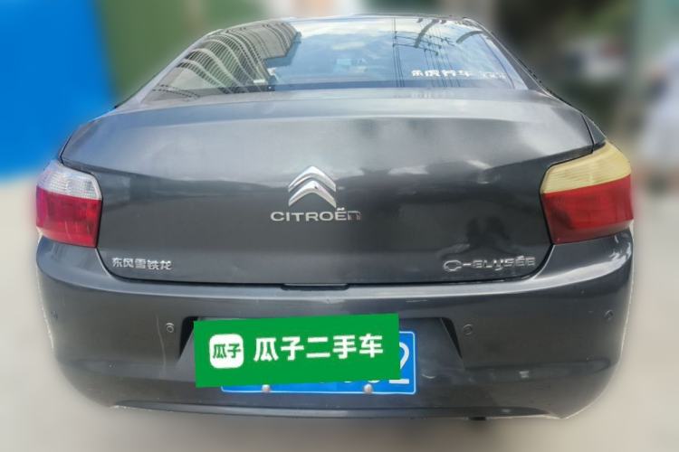 Used Citroen Elysee 2015 Zhishang Edition 1.6L Manual Fashion Model Rear