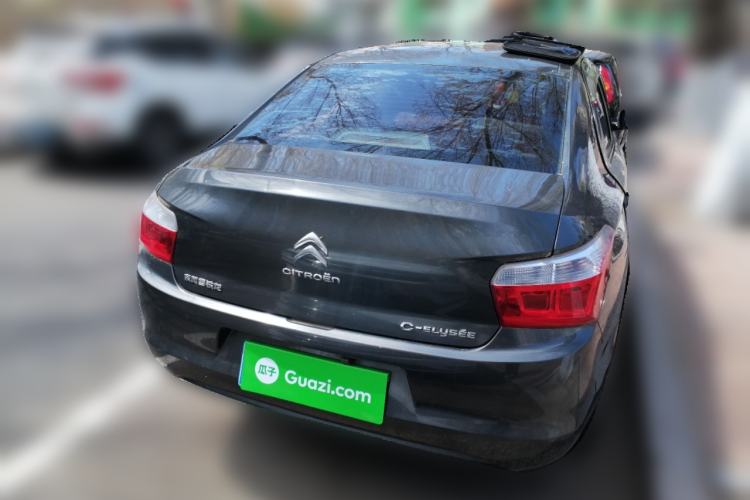 Used Citroen Elysee 2015 Qishang Edition 1.6L Automatic Fashion Model Rear