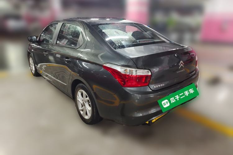 Used Citroen Elysee 2015 ZhiShang Edition 1.6L Automatic Comfort Version Rear Left 45 Deg