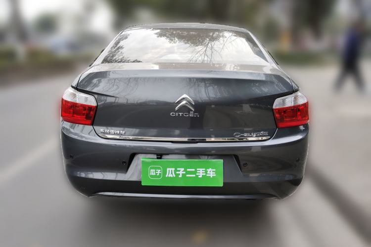 Used Citroen Elysee 2015 Zhishang Edition 1.6L Manual Fashion Model Rear