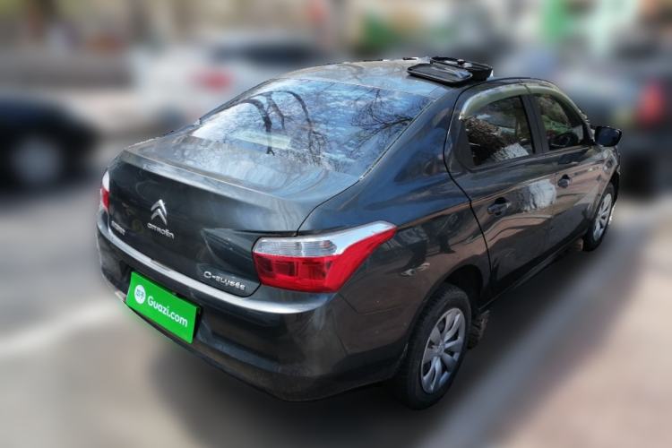 Used Citroen Elysee 2015 Qishang Edition 1.6L Automatic Fashion Model Rear Right 45 Deg
