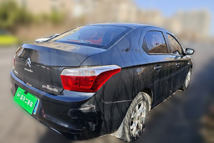 Used Citroen Elysee 2015 Zhishang Edition 1.6L Manual Fashion Model Rear Right 45 Deg