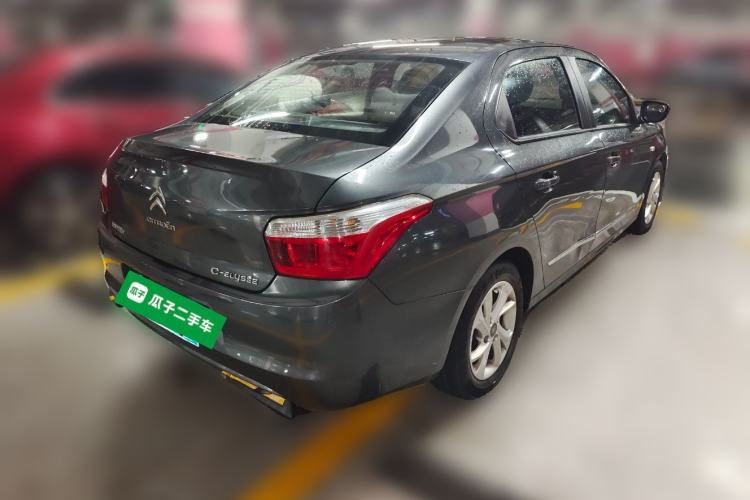 Used Citroen Elysee 2015 ZhiShang Edition 1.6L Automatic Comfort Version Rear Right 45 Deg