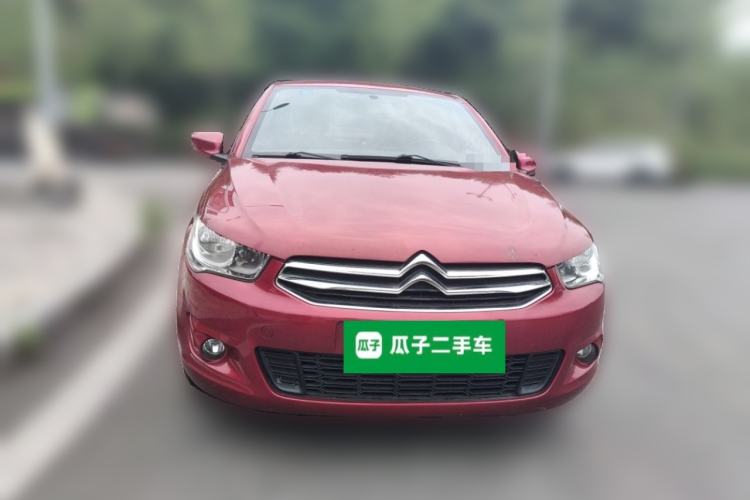 Used Citroen Elysee 2015 Zhishang Edition 1.6L Manual Fashion Model Front