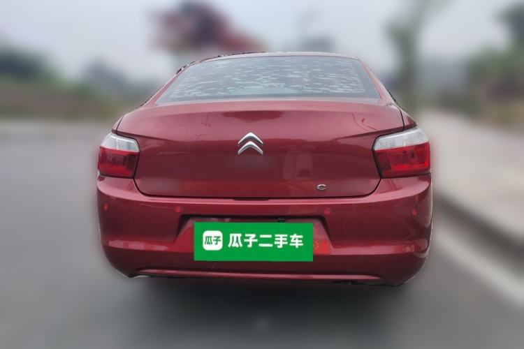 Used Citroen Elysee 2015 Zhishang Edition 1.6L Manual Fashion Model Rear