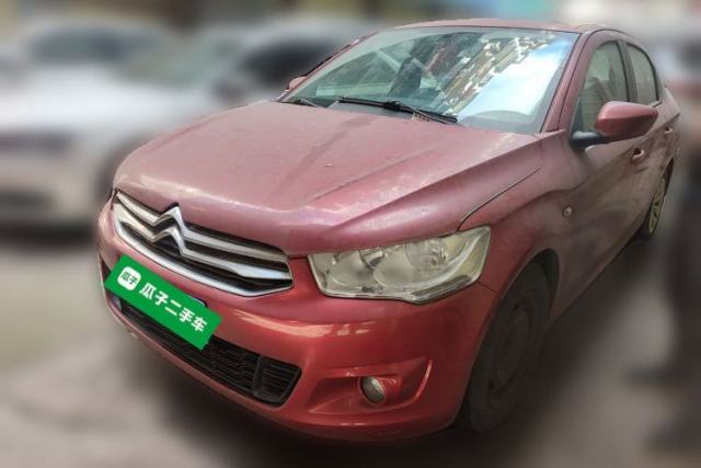 Used Citroen Elysee 2015 Zhishang Edition 1.6L Manual Fashion Model