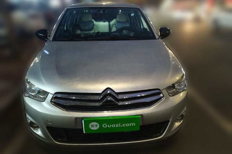 Used Citroen Elysee 2015 Zhishang Edition 1.6L Manual Fashion Model Front