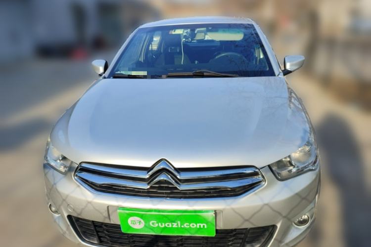 Used Citroen Elysee 2015 Zhishang Edition 1.6L Manual Fashion Model Front