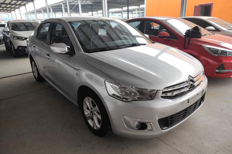 Used Citroen Elysee 2015 Qishang Edition 1.6L Automatic Fashion Model Front Right 45 Deg