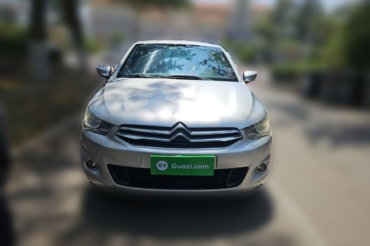 Used Citroen Elysee 2015 Zhishang Edition 1.6L Manual Fashion Model Front