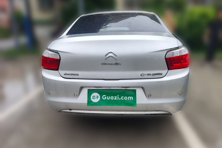 Used Citroen Elysee 2015 Zhishang Edition 1.6L Manual Fashion Model Rear