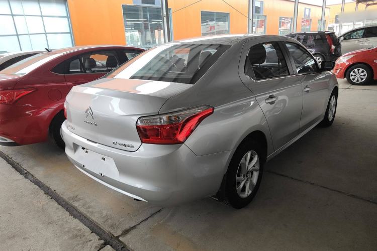 Used Citroen Elysee 2015 Qishang Edition 1.6L Automatic Fashion Model Rear Right 45 Deg