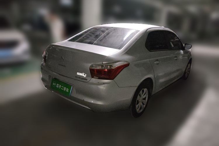 Used Citroen Elysee 2015 Zhishang Edition 1.6L Manual Fashion Model Rear Right 45 Deg