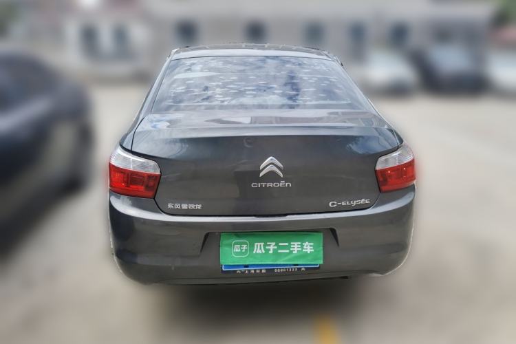 Used Citroen Elysee 2015 Qishang Edition 1.6L Automatic Fashion Model Rear