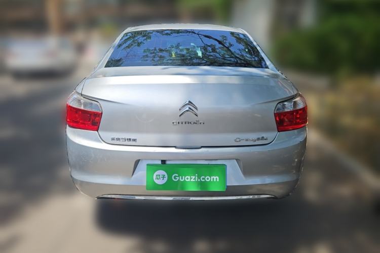 Used Citroen Elysee 2015 Zhishang Edition 1.6L Manual Fashion Model Rear