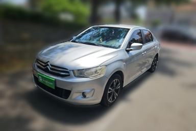 Used Citroen Elysee 2015 Zhishang Edition 1.6L Manual Fashion Model
