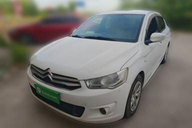 Used Citroen Elysee 2015 Zhishang Edition 1.6L Manual Fashion Model