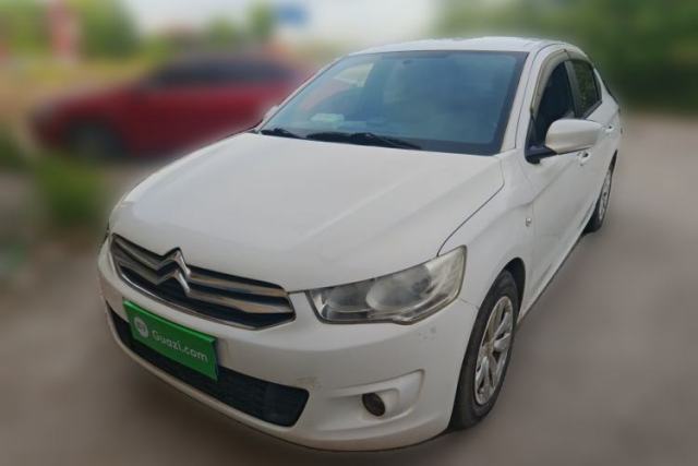 Used Citroen Elysee 2015 Zhishang Edition 1.6L Manual Fashion Model