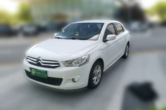 Used Citroen Elysee 2015 Zhishang Edition 1.6L Manual Fashion Model