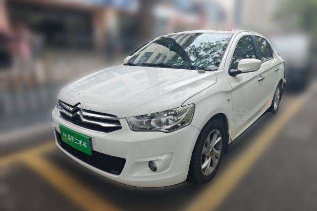 Used Citroen Elysee 2015 Zhishang Edition 1.6L Manual Fashion Model