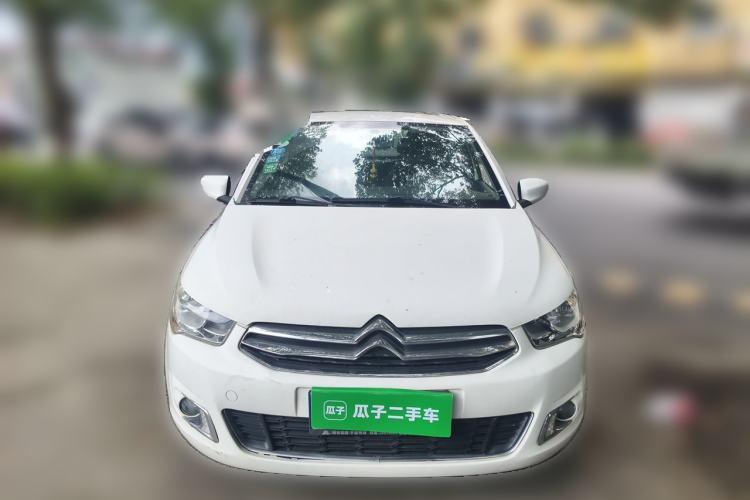 Used Citroen Elysee 2015 ZhiShang Edition 1.6L Manual Comfort Model Front