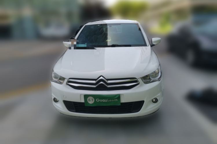 Used Citroen Elysee 2015 Zhishang Edition 1.6L Manual Fashion Model Front