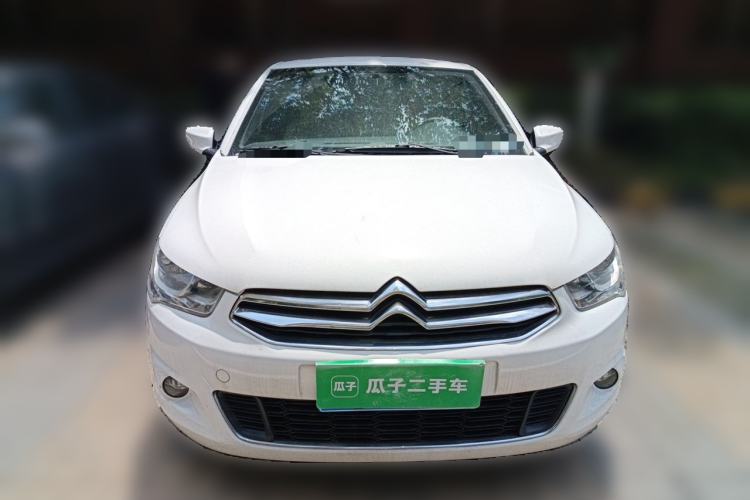 Used Citroen Elysee 2015 ZhiShang Edition 1.6L Manual Comfort Model Front