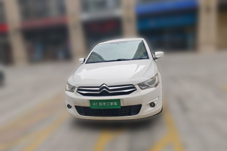 Used Citroen Elysee 2015 Zhishang Edition 1.6L Manual Fashion Model Front