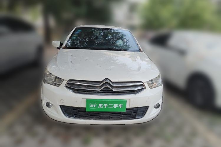 Used Citroen Elysee 2015 Zhishang Edition 1.6L Manual Fashion Model Front