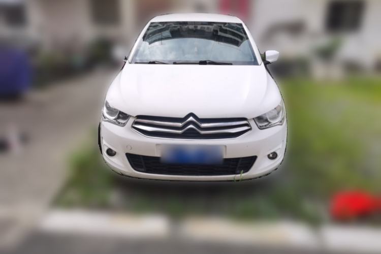 Used Citroen Elysee 2015 Qishang Edition 1.6L Automatic Fashion Model Front