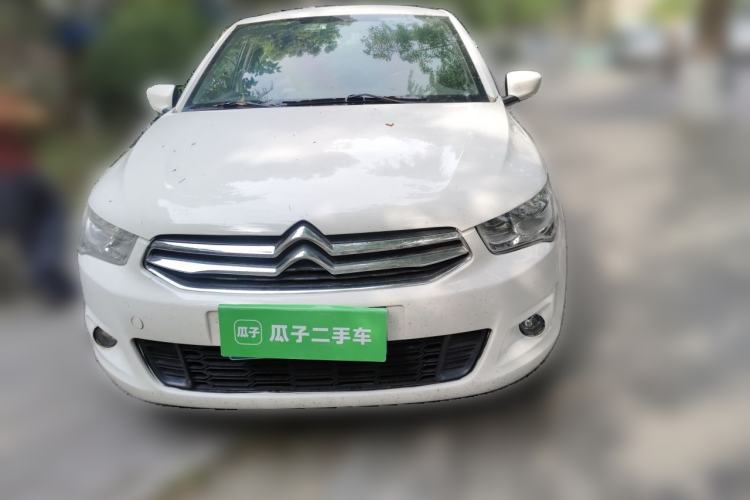 Used Citroen Elysee 2015 Zhishang Edition 1.6L Manual Fashion Model Front