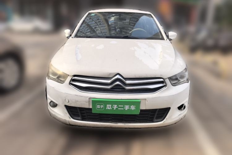 Used Citroen Elysee 2015 Qishang Edition 1.6L Automatic Fashion Model Front
