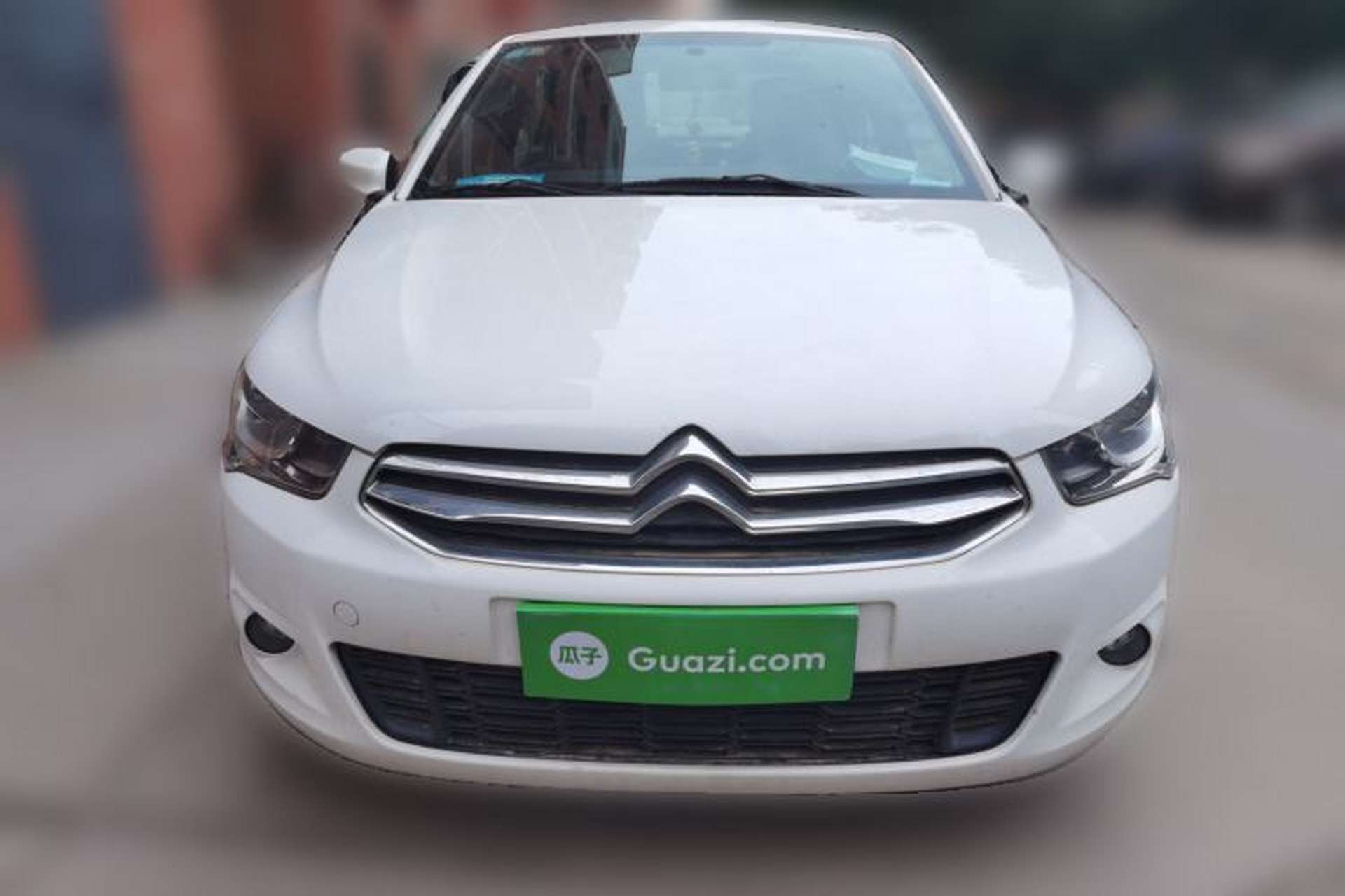 Used Citroen Elysee 2015 Zhishang Edition 1.6L Manual Fashion Model Front