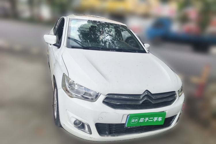 Used Citroen Elysee 2015 ZhiShang Edition 1.6L Manual Comfort Model Front Right 45 Deg