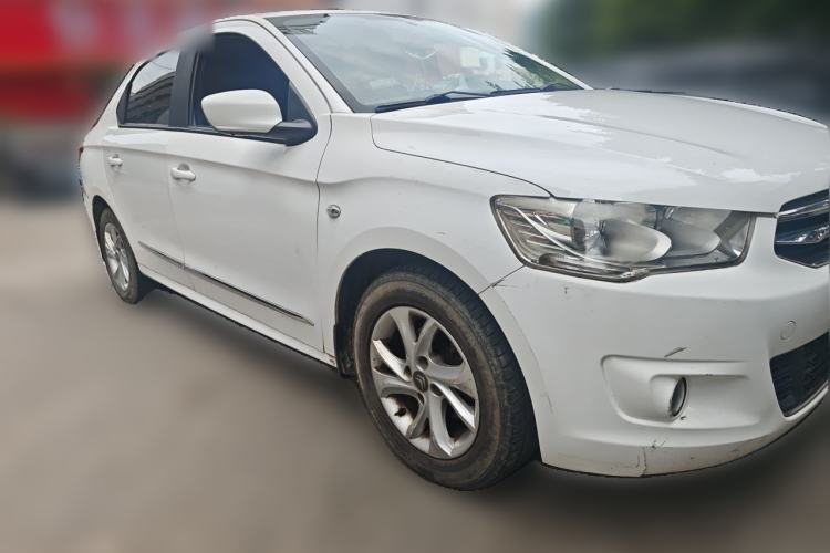 Used Citroen Elysee 2015 ZhiShang Edition 1.6L Manual Comfort Model Front Right 45 Deg