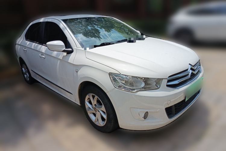 Used Citroen Elysee 2015 ZhiShang Edition 1.6L Manual Comfort Model Front Right 45 Deg