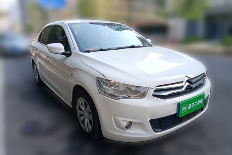 Used Citroen Elysee 2015 Qishang Edition 1.6L Automatic Fashion Model Front Right 45 Deg