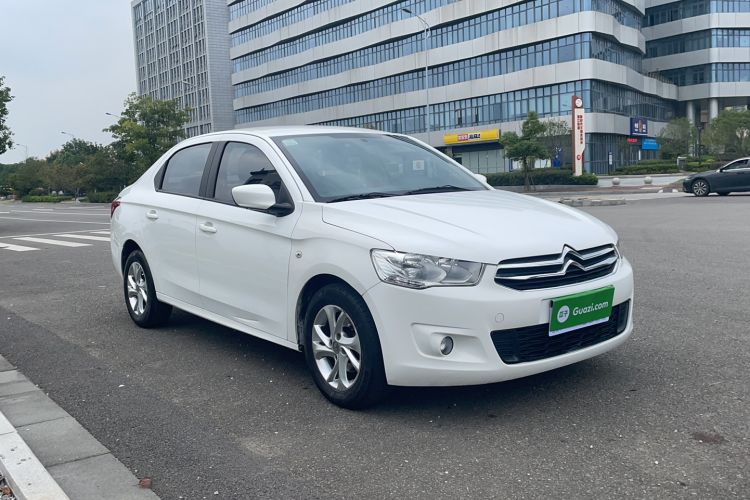 Used Citroen Elysee 2015 Qishang Edition 1.6L Automatic Fashion Model Front Right 45 Deg