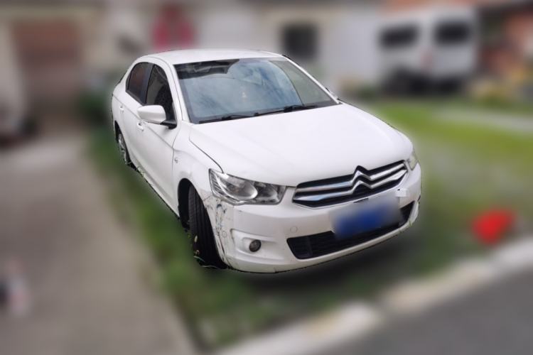 Used Citroen Elysee 2015 Qishang Edition 1.6L Automatic Fashion Model Front Right 45 Deg