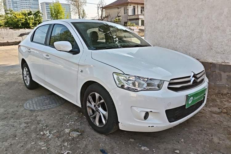 Used Citroen Elysee 2015 Qishang Edition 1.6L Automatic Fashion Model Front Right 45 Deg