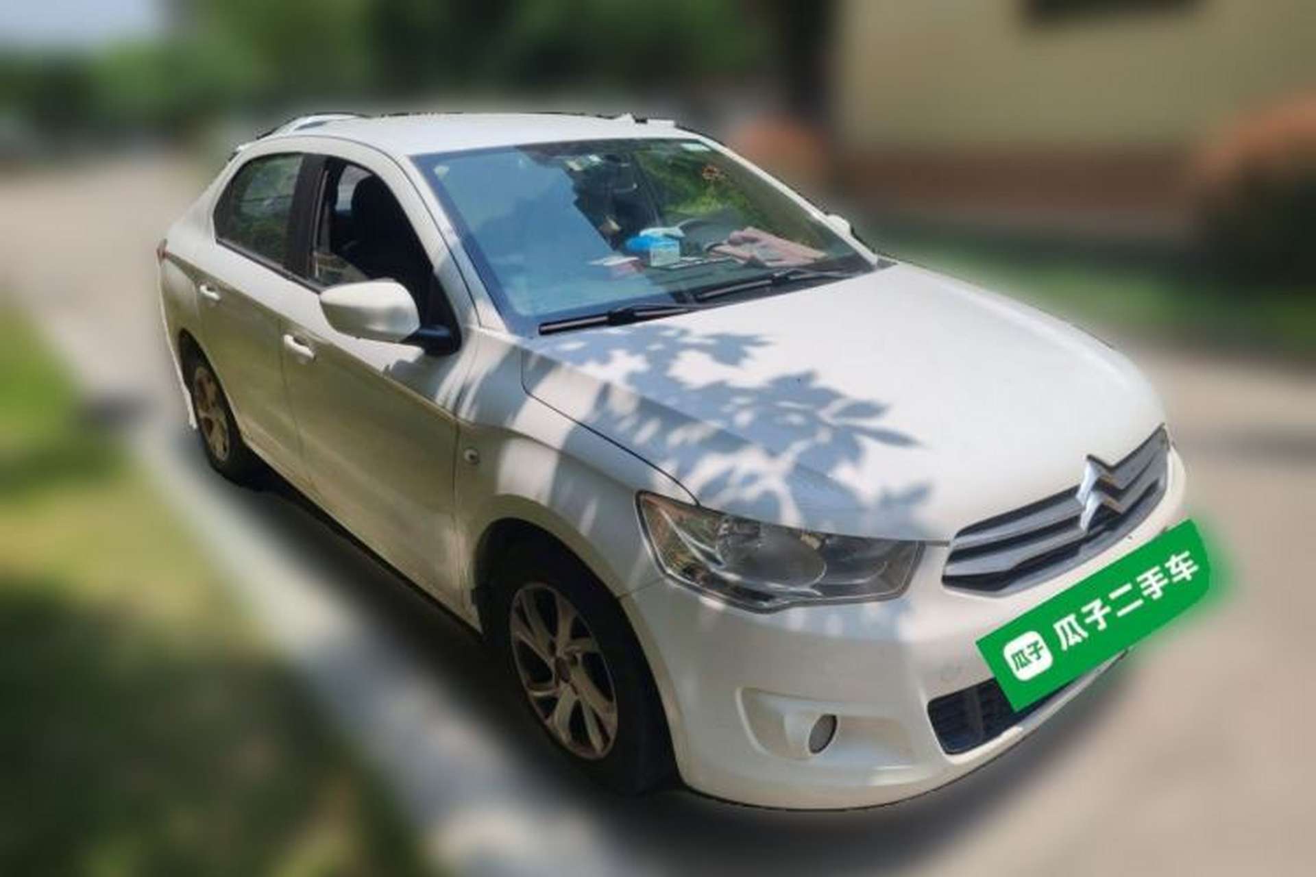 Used Citroen Elysee 2015 Zhishang Edition 1.6L Manual Fashion Model Front Right 45 Deg