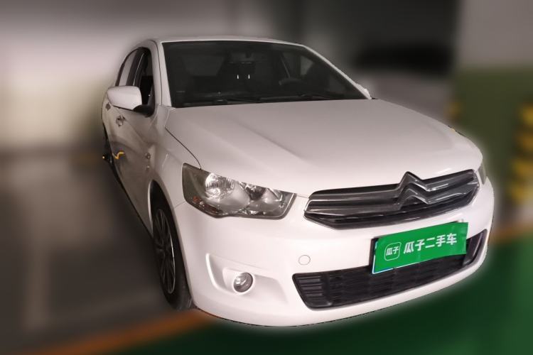 Used Citroen Elysee 2015 Qishang Edition 1.6L Automatic Fashion Model Front Right 45 Deg