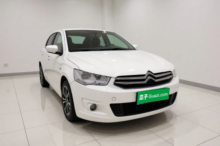 Used Citroen Elysee 2015 Qishang Edition 1.6L Automatic Fashion Model Front Right 45 Deg