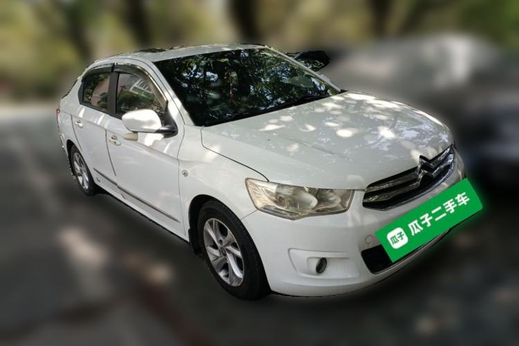 Used Citroen Elysee 2015 ZhiShang Edition 1.6L Manual Comfort Model Front Right 45 Deg
