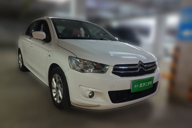 Used Citroen Elysee 2015 Qishang Edition 1.6L Automatic Fashion Model Front Right 45 Deg